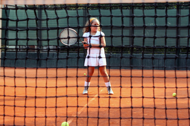 κορίτσι τένις - Φωτογραφία, εικόνα