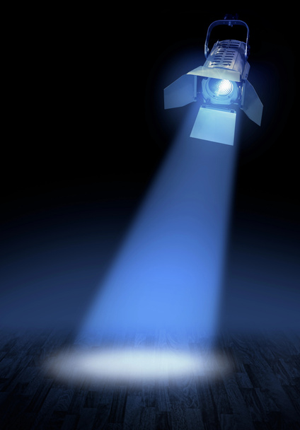 Свет прожектора сцены
 - Фото, изображение