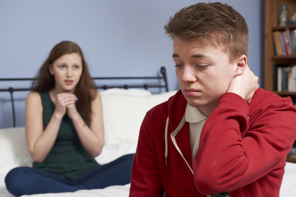 Teenage Couple Having Relationship Difficulties - Foto, Imagen