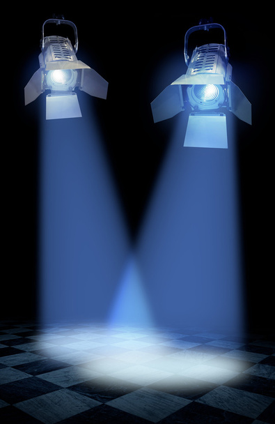 Professional stage spotlights - Photo, Image
