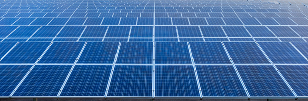 Solární panely, fotovoltaické elektrárny - Fotografie, Obrázek