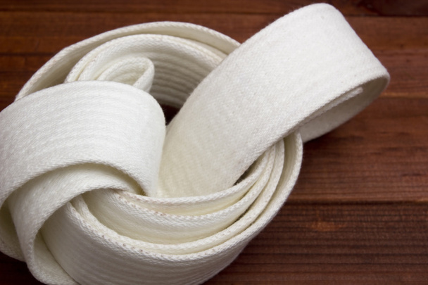 Belt - karate clothing accessory - Foto, imagen