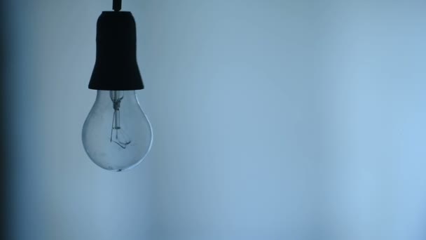 bulb in dark - Footage, Video