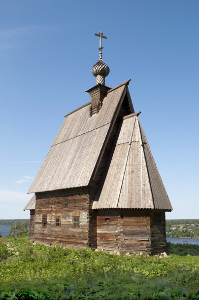 Wooden church in Ples, Russia - 写真・画像