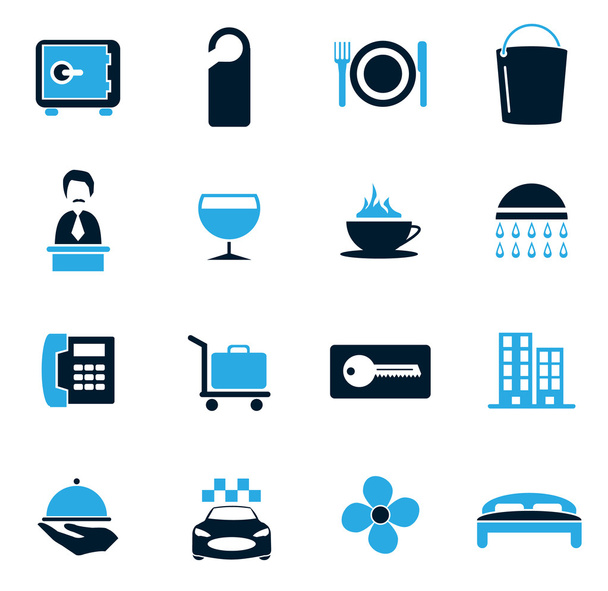 Conjunto de iconos de habitación
 - Vector, Imagen