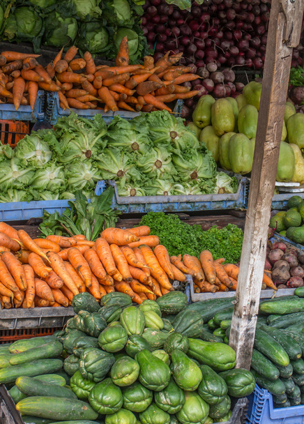 zelenina na trhu - Fotografie, Obrázek