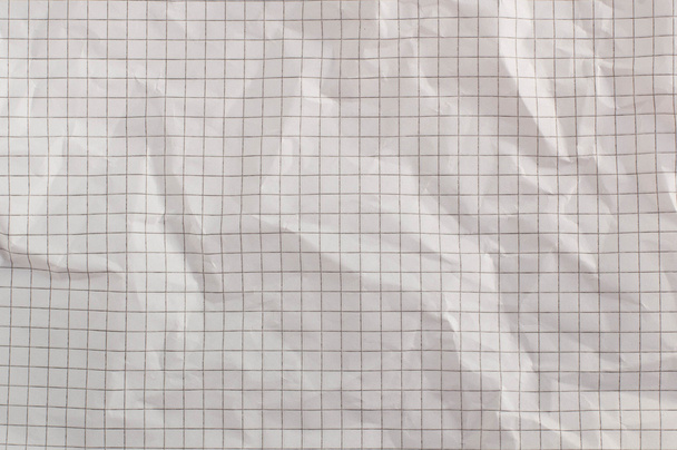 Crumpled Paper Texture With Cell - Foto, immagini