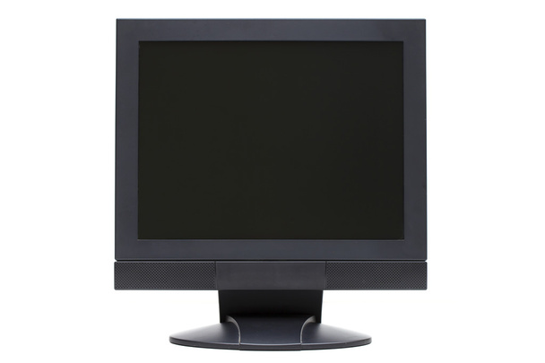 monitor no fundo branco
 - Foto, Imagem