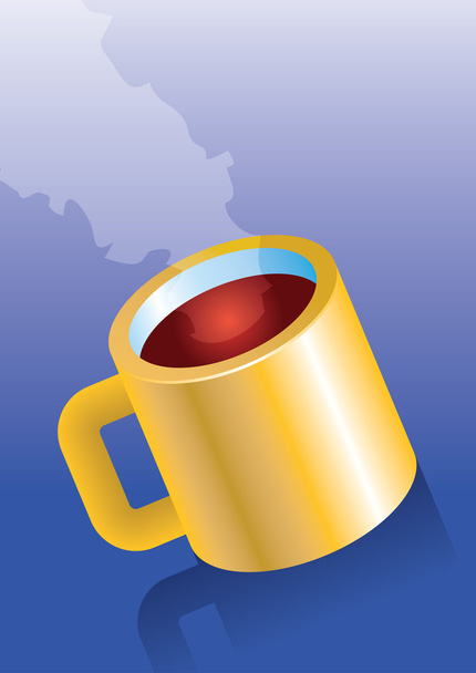 чашка кави
 - Вектор, зображення