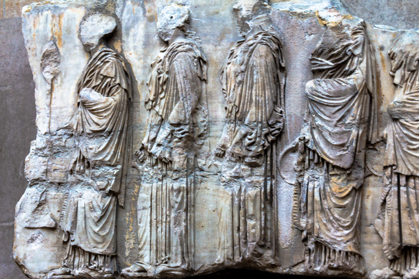 Marble from acropolis greece or Elgin marble - Фото, изображение
