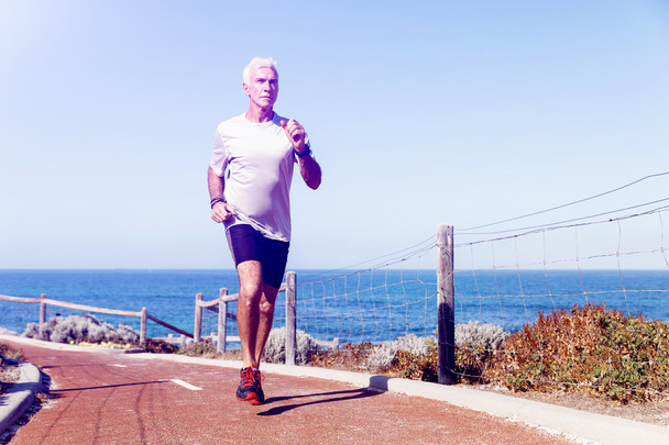Healthy running man - Photo, image