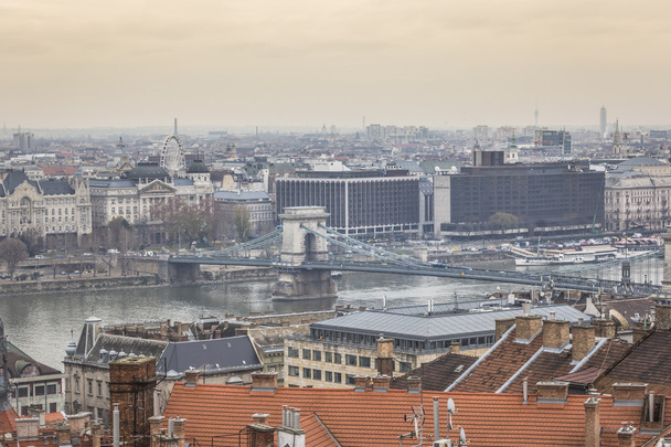 Panorama of Budapest - the capital of Hungary - Fotografie, Obrázek
