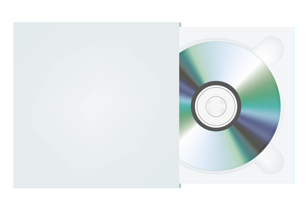 CD paketi. vektör çizim - Vektör, Görsel
