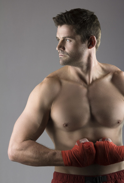 Muscular caucasian man - Фото, зображення