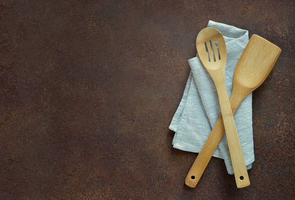 Kitchen utensils background - Photo, Image