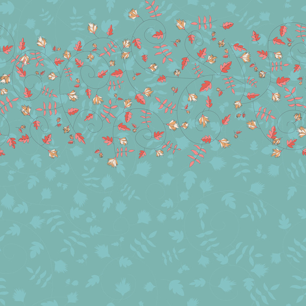 Cornflower seamless pattern - Vector, Image