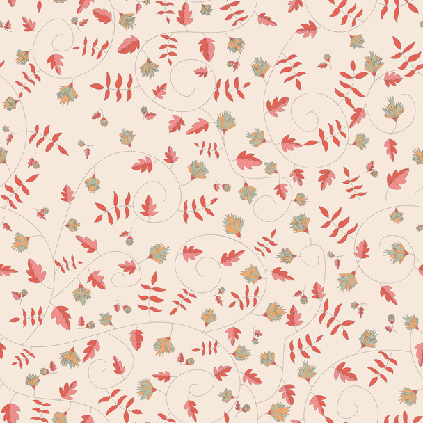 Cornflower seamless texture pattern - Vector, Image