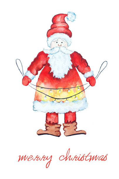 Santa claus illustration - Photo, Image