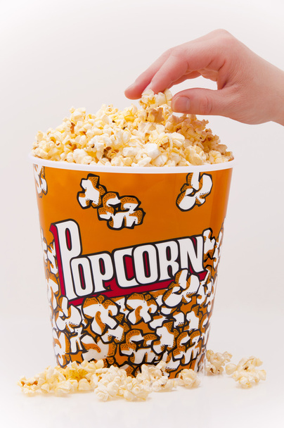 Bucket of popcorn (3) - Фото, зображення