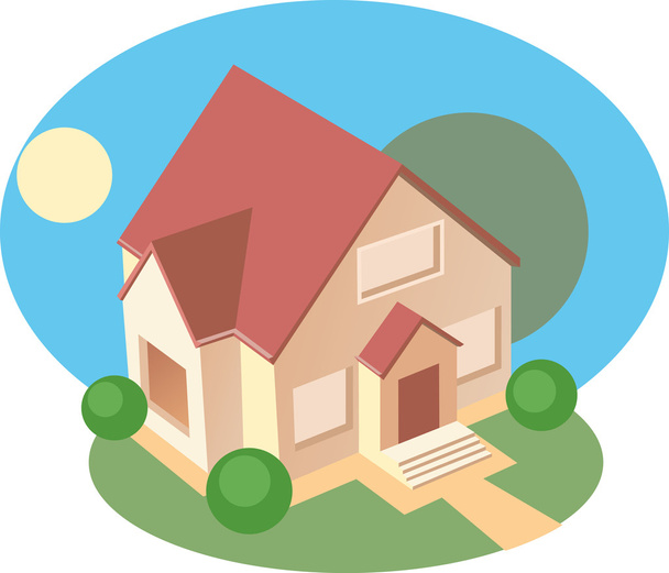 Small house - Vector, Image