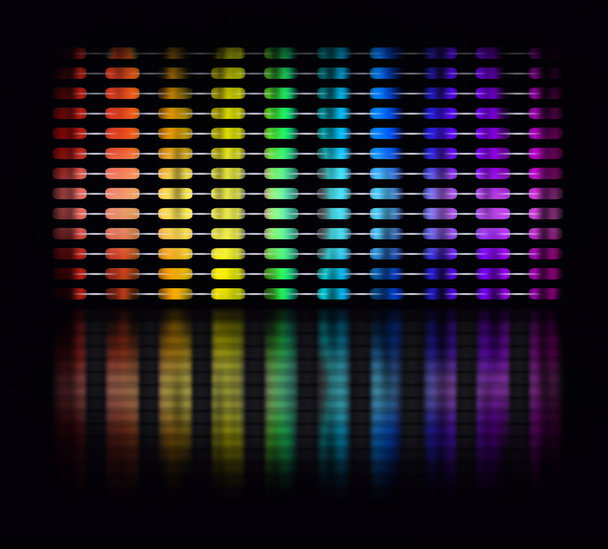 kleur equalizer - Foto, afbeelding