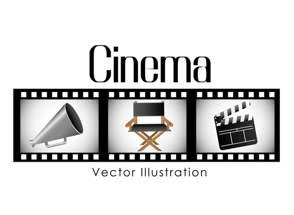 design de cinema
 - Vetor, Imagem