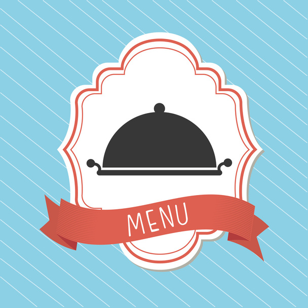 Gastronomy and restaurant menu  - Vetor, Imagem