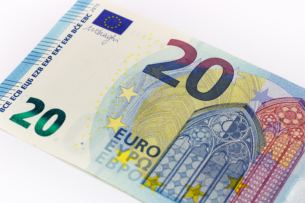 Neue 20-Euro-Banknotenfront aus der Europa-Serie - Foto, Bild