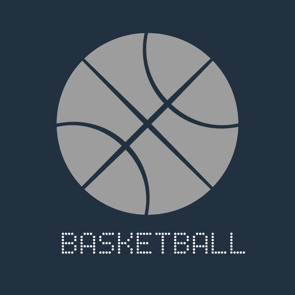 kosárlabda ikon - Vektor, kép