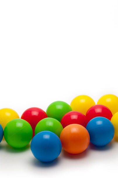 Кольорові кульки. яскравий кольоровий фон
 - Фото, зображення