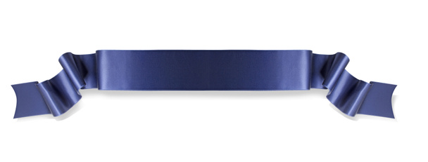 Kékszalag banner - Fotó, kép