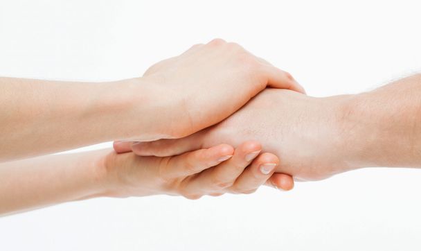 male and female hands - Фото, изображение