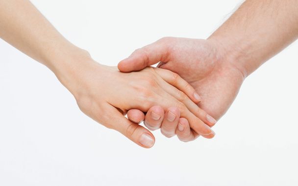 Erkek ve kadın elleri - Fotoğraf, Görsel