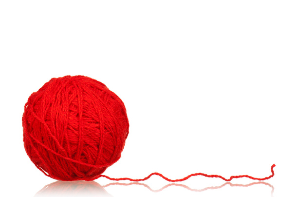 Red ball of yarn - Photo, Image