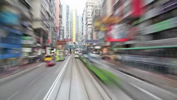 Знизити зайнятий район в Hong Kong - Кадри, відео