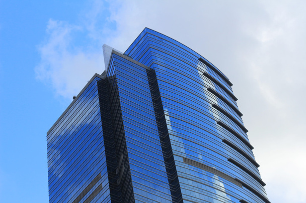 modern üveg felhőkarcoló sziluettek  - Fotó, kép