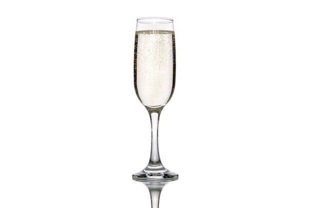 Glass of champagne - Foto, afbeelding