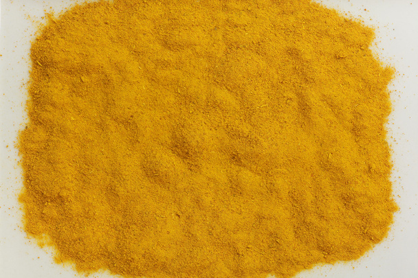 Beg and Valley of ground turmeric - Photo, Image