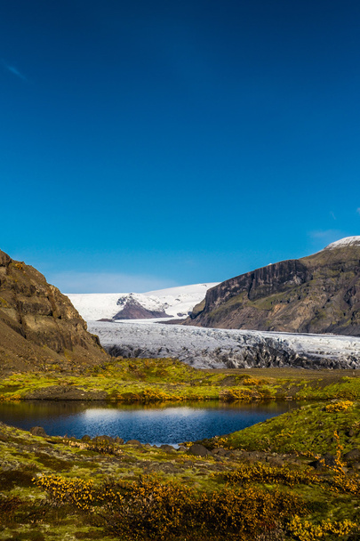 Skaftafell glacer lake - Foto, Imagen