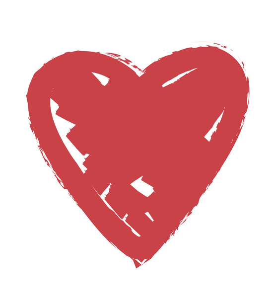color heart shape design for love symbols - Foto, Imagen