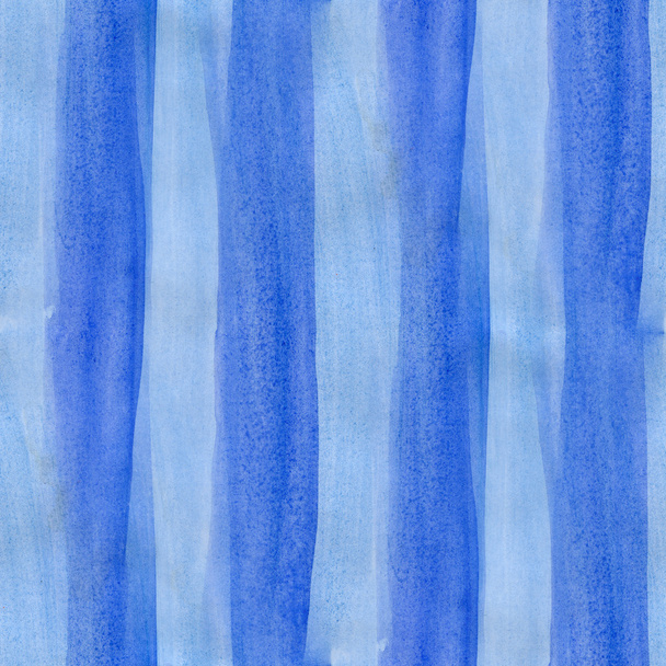 csíkos kék absztrakt zökkenőmentes művészeti csík tapéta akvarell - Fotó, kép