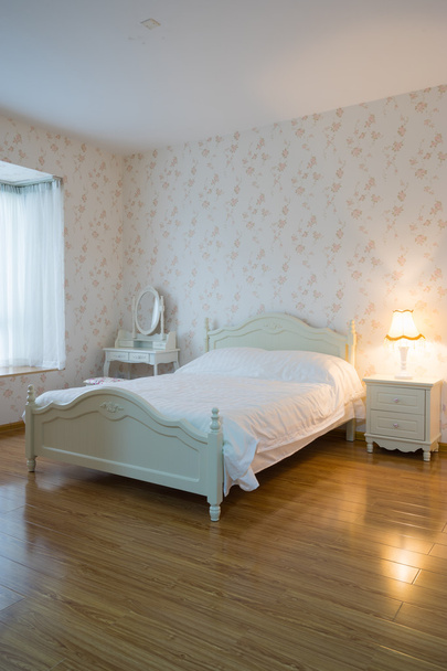 bedroom with nice decoration - Фото, зображення