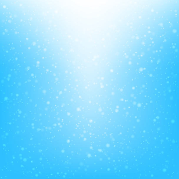 降雪の抽象的な背景 - ベクター画像