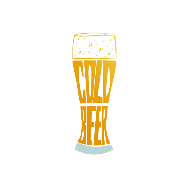 φόντο με σχέδιο μπουκάλι μπύρας - Διάνυσμα, εικόνα