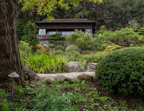 Japonská zahrada čaj - Fotografie, Obrázek