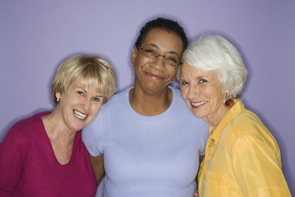 Portrait of three women. - Фото, изображение