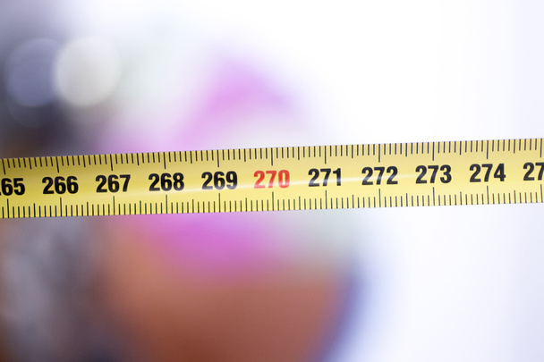 Measuring tape ruler cm numbers - Photo, Image