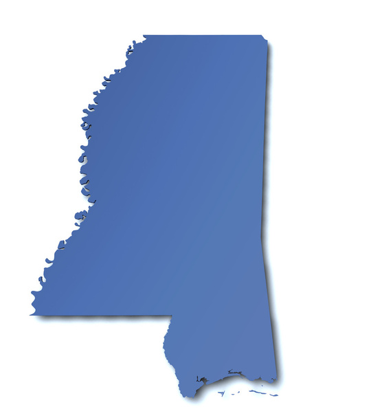 Mapa de Mississippi - Estados Unidos
 - Foto, imagen