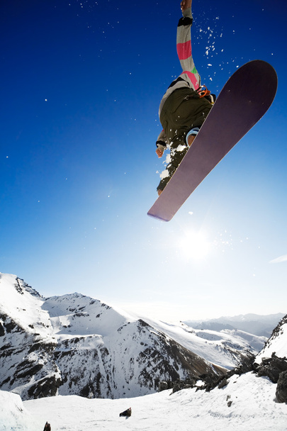 Füst snowboardos - Fotó, kép