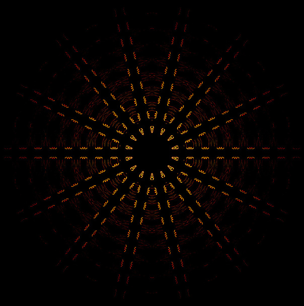 Seamless star pattern yellow black - Fotoğraf, Görsel